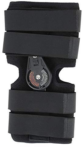 NSXAYIWE Rodillera, Rodillera Para Pierna, Rodillera Ajustable Y Transpirable Para Esguince De Rodilla, Rodillera Negra