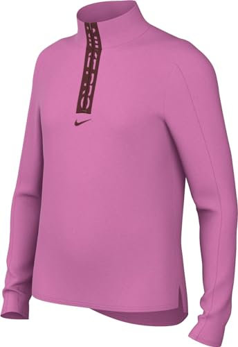 Nike Mädchen Top G Nk Df Ls Hz Se+, Playful Pink/Dark Team Red, FN9025-675, L