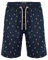 Roadsign Australia Herren Bermuda mit All-Over-Print und Tunnelzug - Tropic-Look für Sommerkomfort blau | L