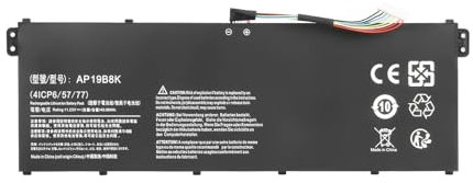 AP19B8K AP19B5K Batteria per Acer Extensa 15 EX215-54 EX215-54G Aspire 3 A315-56 A315-57 A315-57G A315-58 A315-58G A315-59 A315-59G A317-52 A317-53 A317-53G-50ZD A317-53G-7239 A314-35