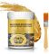 Allony Acrylic Gold Paint - Metallic Enamel With Brush for Metal, Furniture, Walls, Wood, Craft, Plastic, Fabric - 150g