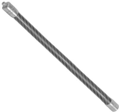 FEICHAO Brazo de extensión de rosca de 1/4 pulgadas, montaje en poste de fibra de carbono, barra de palo selfie compatible con accesorios de fotografía de cámara deportiva Hero (tornillo de 1/4