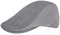KeepSa Herren Rein Hanf Flatcap Gatsby Ivy Irish Hat Newsboy Schirmmütze