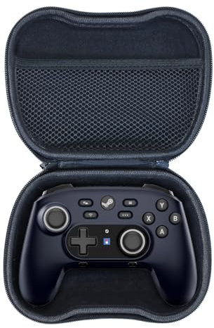 Wanaiha Schutzhülle für Hori Wireless Hori Horpad für Steam, Pro Controller entworfen für Steam (nur Hülle), Schwarz
