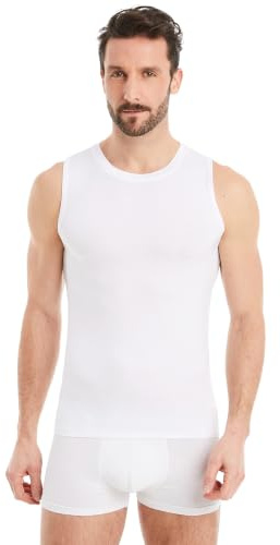 FINN Business Unterhemd Herren Ärmellos mit Rundhals-Ausschnitt | Das perfekte Tank-Top unter Hemd und Anzug - Unterziehshirt Männer aus original Lenzing® Modal Stoff