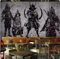 vsdhlsidgl Wandbild Tapete 3D Zement Wand Kreative Kunst Dekor Malerei Restaurant Cafe Hintergrund Wandverkleidung, 3D, 300x210cm