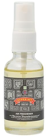 Satya Duftspray, Duftöl - Naturdüfte für Aromatherapie, Raumduft, Diffusor, Duftlampe, Autoduft (30 ml, Super Hit)
