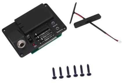 Colcolo Pickup für Geigen -Cello -Geigenabholung, leicht zu montieren Musikinstrumenten elektronisches Saiteninstrument für Cellos Violine,