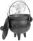 Caldero de Hierro Fundido con Tapa y Mango de Halloween 3.94x2.95x2.95 pulgad