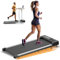 JAGJOG Walking Pad, Laufband für Zuhause mit Neigung, Elektrisches Laufband mit Fernbedienung und LED Anzeige, Laufbandgerät für Büro/Zuhause, 0.97-6.11 km/h, 120 kg Kapazität