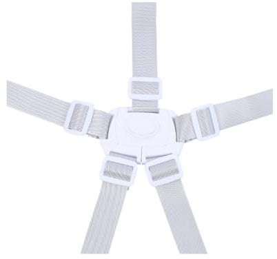 Hauck Hochstuhl Gurt,5 Punkt Gurt Hochstuhl Sicherheitsgurt,Ersatz-Sicherheitsgurte für Baby Kinderwagen,Verstellbare Wandelbare Gurt Tripp Trapp Stuhl,Kinderschutzgurt,Universal Anschnallgurt Zubehör