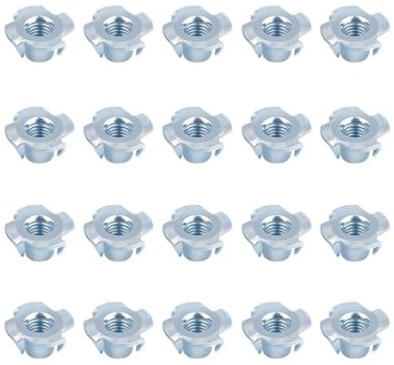 20 Stück M10*13 Einschlagmutter,Einschlagmuttern,Hülsenmutter,Kohlenstoffstahl,für Einschlagspitzen,GewindehüLsen,Einschraubmutter,Edelstahl,Stellfüße,Einschlaghülse,Einschlagmuffen,Einpres smuttern