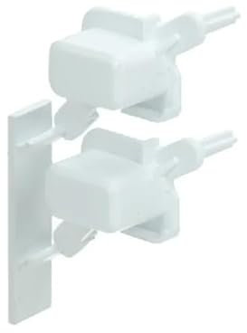 FIGEVIDA Set Tasti, Kit Pulsanti (posizionati a SX della manopola Timer) Lavatrice Compatibile per Whirlpool 481071425541