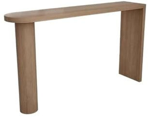 FAJNUZI2024 Balkontisch Home Küche Esszimmer Trennwand Tisch gegen Balkon Lange Holz High Fuß mit Stauraum(120 * 40 * 105cm)