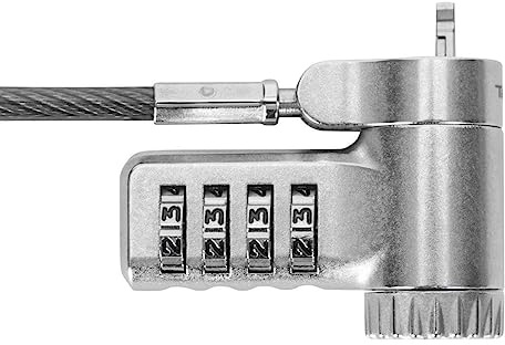 Targus DEFCON – Sicherheitskabelschloss – Silber – 2 m (ASP96RGLX)