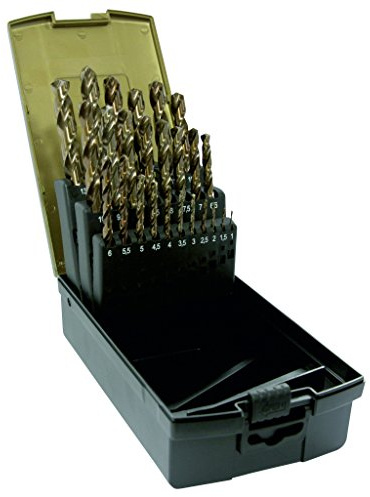 DART CHSSSET25 HSS Drill Bits, Gold