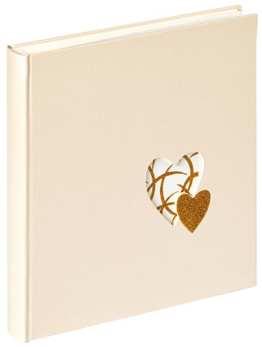 Walther UH-137 Hochzeitsalbum Heart of Gold, 28 x 30.5 cm
