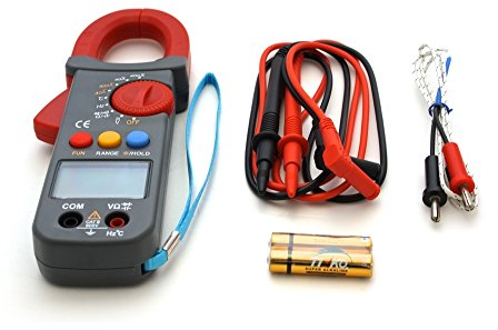 AC/DC Stromzange Zangenmessgerät Digital Multimeter Zangen Messgerät Clampmeter
