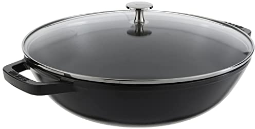 STAUB Gusseisen Perfect Pfanne, 4,5 l, schwarz matt