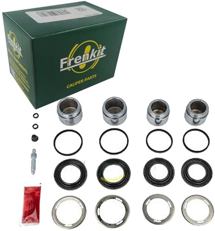 FRENKIT 238938 Bremssattel-Reparatursatz Vorne Kompatibel mit MERCEDES-BENZ Stufenheck W124 W124 T-modell S124 E-Klasse Limousine W124 W124 Coupe C124 E-Klasse T-modell S124