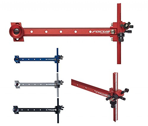 Cartel Bogenschießen Recurve Sight Focus K Lange Sicht RH/LH (schwarz)