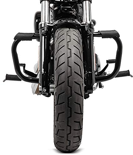 Paramotore compatibile con Harley Davidson Sportster 883 Iron (XL 883 N) 09-20 Mustache nero