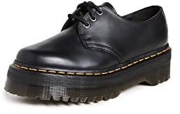 Dr Martens Quad Platform Schneestiefel, Schwarz (Black 24690001), 36 EU