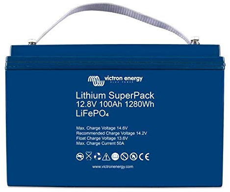 VICTRON ENERGY Lithium SuperPack Batterie 12,8V 100Ah - BAT512110700