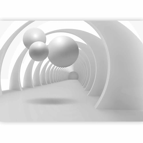 murando Photo Wallpaper 196x140 cm Peel and Stick Self-Adhesive Foil Print Wall Mural Abstract Ball Architecture a-B-0034-a-a