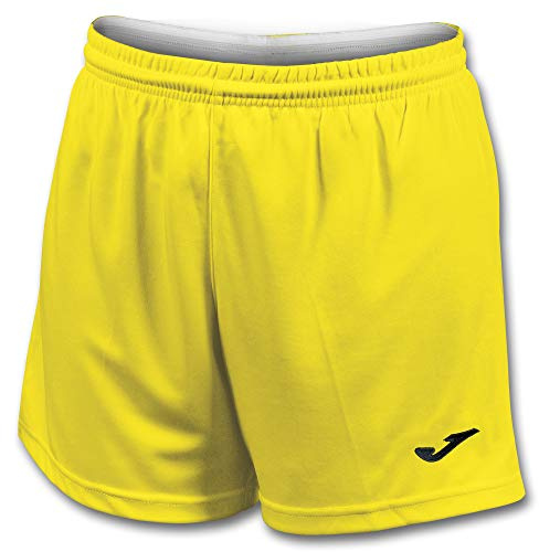 Joma Short de Football pour Femmes, Taille XS, Jaune