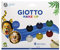 GIOTTO Make-up, Pinturas faciales cosméticas de secado rápido que se lavan fácilmente de la piel , 6 colores empaquetados en cajas individuales con pincel y esponja, Colores Clásicos, 8 uds.