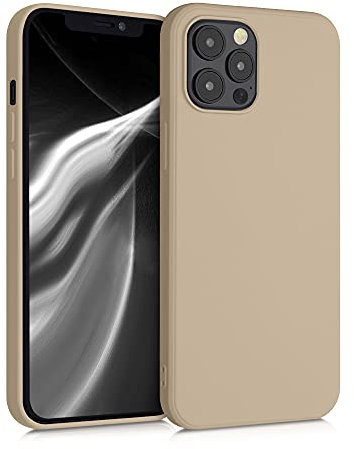 kwmobile Housse Compatible avec Apple iPhone 12 Pro Max Coque - Housse de téléphone Souple et Fine en TPU Silicone - Rose Ancien