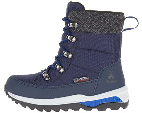 Kamik Unisex Kinder Owl Winterstiefel, Dunkelblau, 37 EU