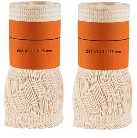 Keho Keho Kehongdun 2 Pcs Meche Poele à Petrole, Mèche de Rechange pour Chauffage à Pétrole Intérieur, Mèche pour Lampe à Pétrole Kérosène Compatible avec Nombreux Les Types de Lampes à Paraffine