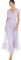 Anaya With Love Damen Ladies Maxi Dress For Women V Neckline Sleeveless Frilly Wedding Guest Bridesmaid Prom Long High Empire Waist Tiered Kleid, Dusty Lilac, 34 EU
