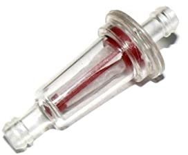ItalyRacing Benzinfilter 7 mm In-Line für Honda, Kawasaki, KTM, Suzuki, Yamaha Straßenmotorrad Neu