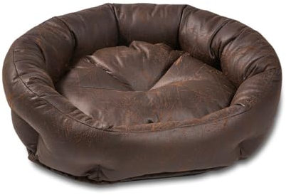 Wolters Vintage Hundekörbchen, Größe:XL / 90 x 75, Farbe:braun