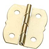 Cerniere in Metallo con Viti per Porta del cassetto dell'Armadio, Decorazione a Farfalla, Gioielli in Legno