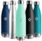 Vikaster Garrafa termica, 750ml Botella agua acero inoxidable, Mantener 12H Caliente/24 Frío, Termo Sin BPA, Botella termica Niños, Adultos, Deporte, Oficina, Exteriores