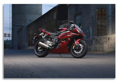 Rennmotorrad-Poster, R6, Superbike-Sportbike-Poster, dekorative Malerei, Leinwand, Wandposter und Kunstdruck, moderne Familienschlafzimmer-Dekoration, Poster, 40 x 60 cm