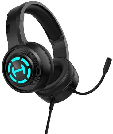 Edifier G20 USB-A Cable 20Hz Virtual 7.1 Surround Gaming Headset, Noir
