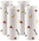 4 Rollos No Tejida Paño Limpieza, Sonwaha Paño de Limpieza Reutilizable Papel de Cocina Paño de Limpieza para la Limpieza del Hogar Cocina Casera Mesa de Comedor Trapos Limpieza (blanco)