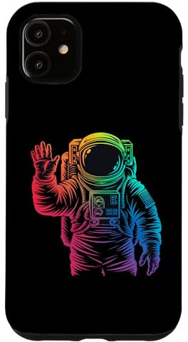 iPhone 11 LGBT Astronaut Rainbow Space Explorer Case
