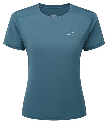 Ronhill Women's Wmn's Tech S/S Tee, Mallard/Meadow, 14