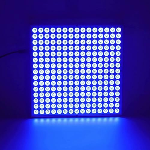 45W Bräunungslampe, 460nm Volles Blaulicht Heim-Sonnenbad-Maschine mit 225pcs LED, für Gesicht, Körper