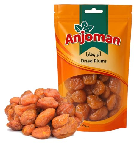 Anjoman Premium Dried Plums – 1Kg, Soft Yellow Aloo Bukhara, Healthy & Natural Vitamin C Rich, Good Source of Fibre Ready to Eat Snack with Antioxidants Dried Fruit