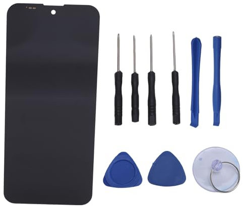 CHEOTIME Reemplazo de la Pantalla táctil del teléfono para Cubot Kingkong 9, Conjunto de digitalizador táctil TFT TFT con Herramientas de reparación, Respuesta rápida Conjunto de Pantalla