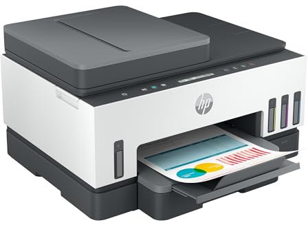HP Smart Tank 7307 3-in-1 Multifunktionsdrucker (WLAN; Duplex; ADF) – 3 Jahre Tinte inklusive, 3 Jahre Garantie, großer Tintentank, hohe Reichweite, Drucken in hoher Qualität