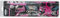Fladen Wilderness Angel Starter Set für Kinder Teleskop 1.65m pink
