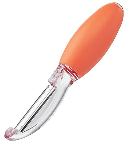 Tefal K0611714 Fresh Kitchen - Pelador de plástico, naranja, 17,8 x 3,2 x 3,2 cm